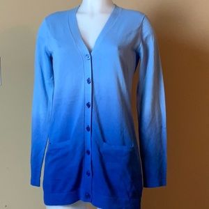 Isaac Mizrahi Oombre Cardigan - NWOT